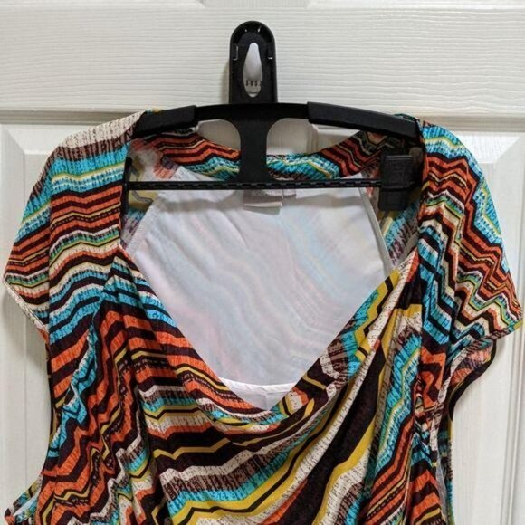 eShakti Scoop Neck Women's Size 5X Dress - Picture 3 of 9